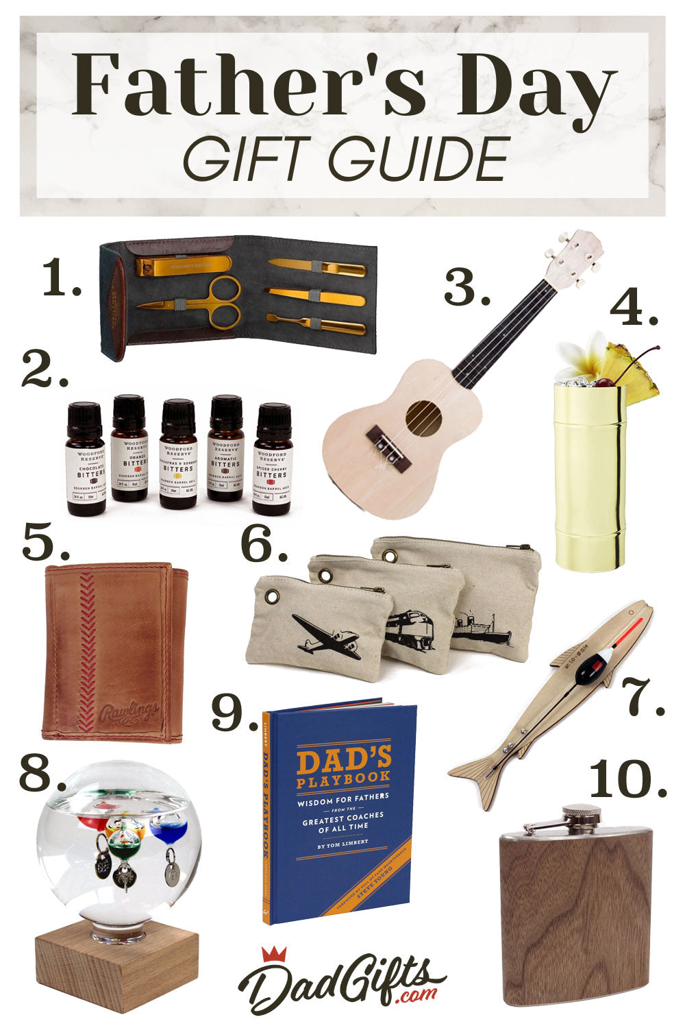 Father's Day Gift Guide: Ten Unique Gift Ideas for Dad!