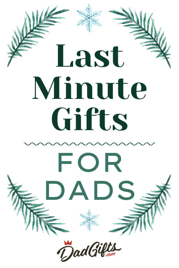 Last Minute Holiday Gifts for Dads