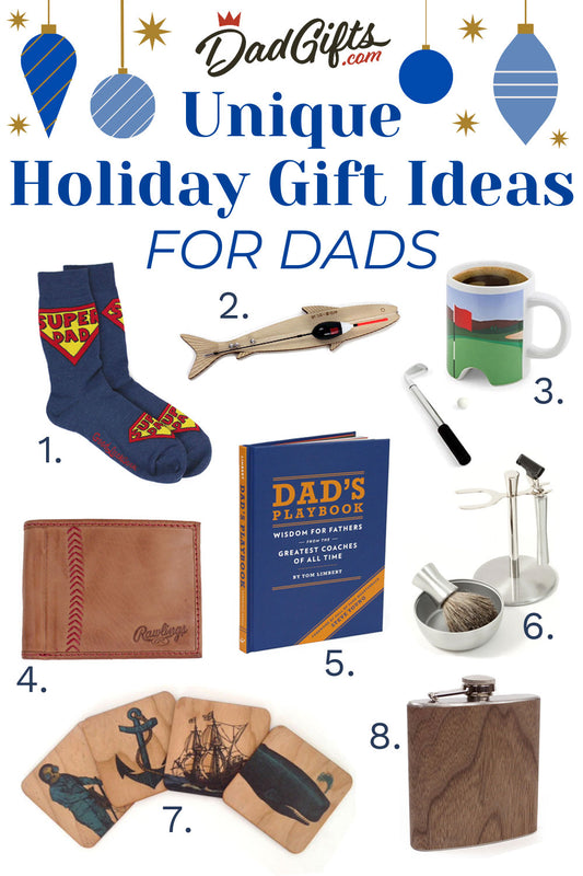 Shop Unique Holiday Gifts for Dads!