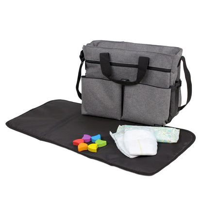 Messenger Style Diaper Bag with Changing Pad