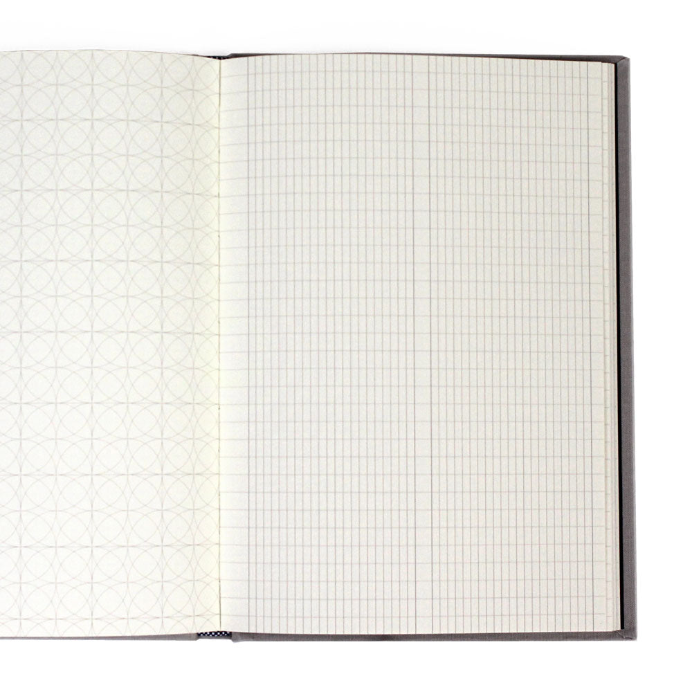 Grids & Guides: A Notebook for Visual Thinkers (Gray) Excerpt of Graph Paper Page