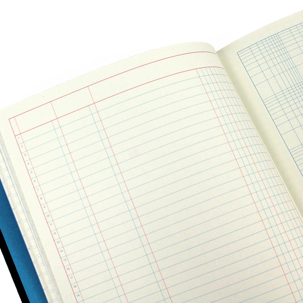 Grids & Guides: A Notebook for Visual Thinkers (Black)  Excerpt Showing Ledger Paper