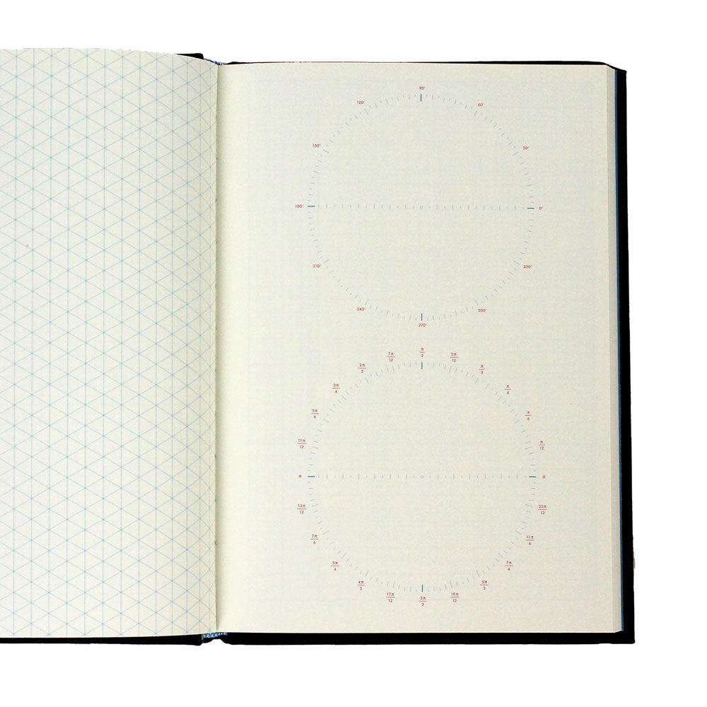 Grids & Guides: A Notebook for Visual Thinkers (Black)  Excerpt Showing Graphs