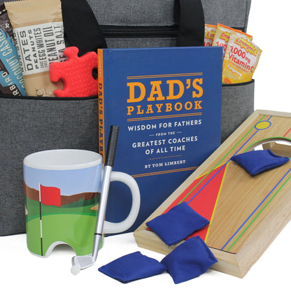 The Sportsman New Dad Survival Kit Close Up of Contents
