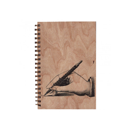 Ink Wood Notebook Front Cover
