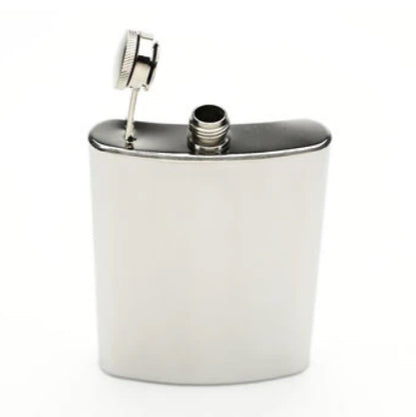Stainless Steel Flask with top open