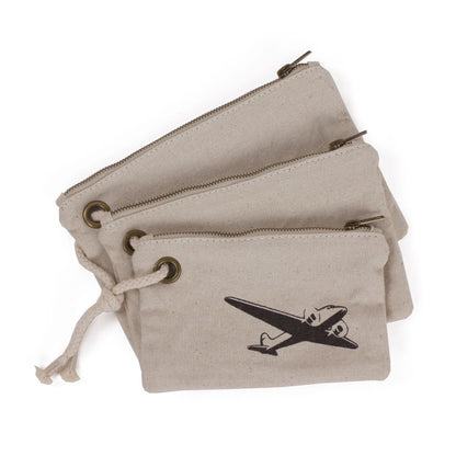 Henley Linen Gear Bags View of Three tied together